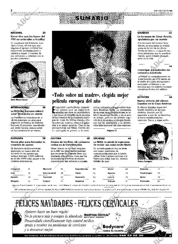 ABC MADRID 05-12-1999 página 2