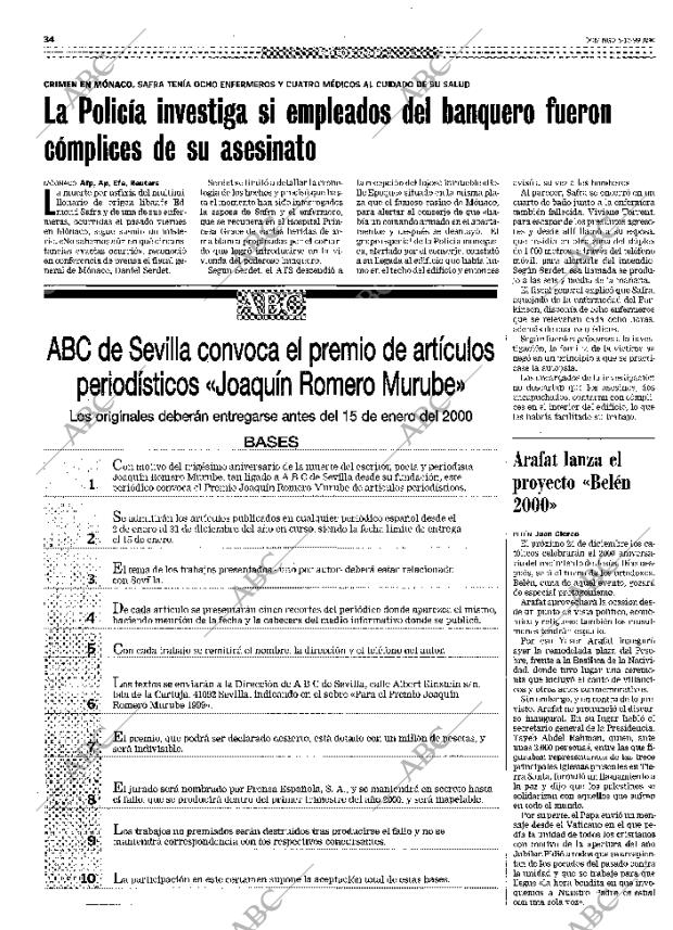 ABC SEVILLA 05-12-1999 página 34