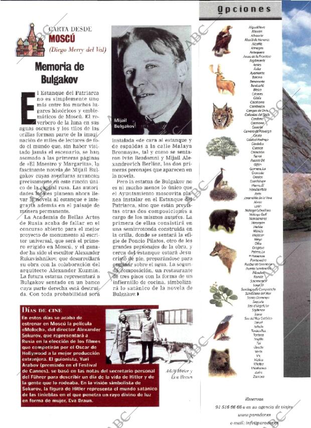 BLANCO Y NEGRO MADRID 05-12-1999 página 20