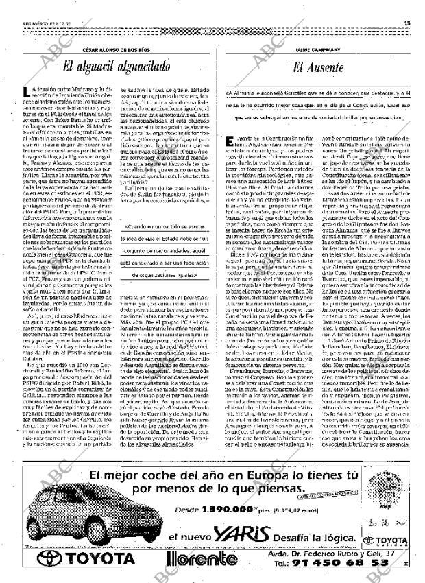 ABC MADRID 08-12-1999 página 15