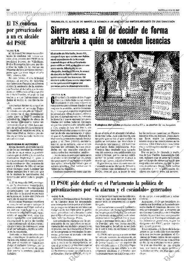 ABC MADRID 08-12-1999 página 22