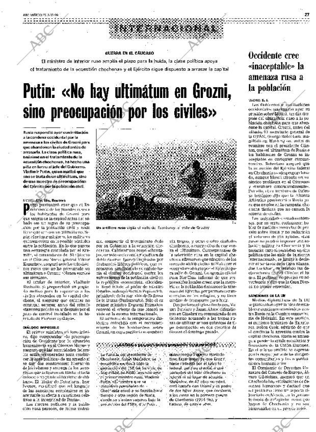 ABC MADRID 08-12-1999 página 27