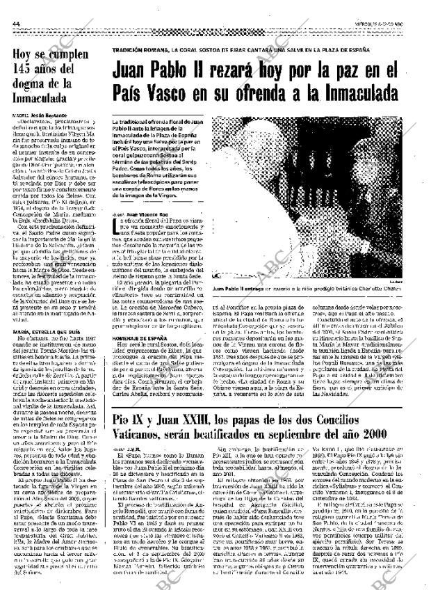 ABC MADRID 08-12-1999 página 44