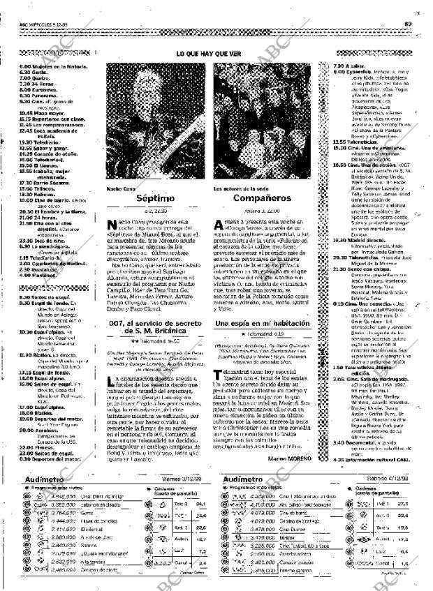 ABC MADRID 08-12-1999 página 89