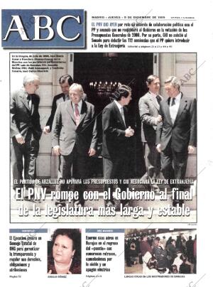 ABC MADRID 09-12-1999 página 1