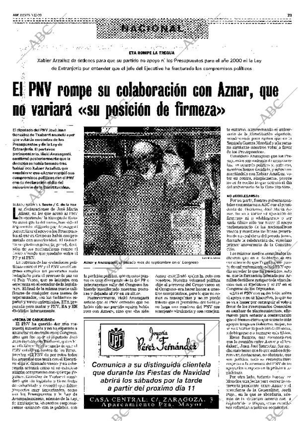 ABC MADRID 09-12-1999 página 21