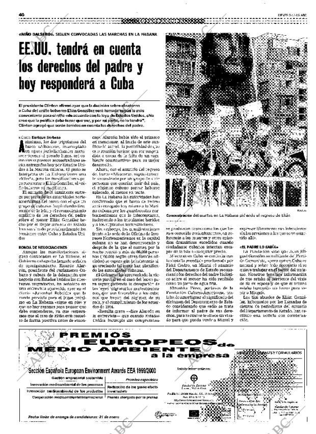 ABC MADRID 09-12-1999 página 40