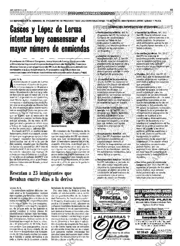 ABC MADRID 09-12-1999 página 45