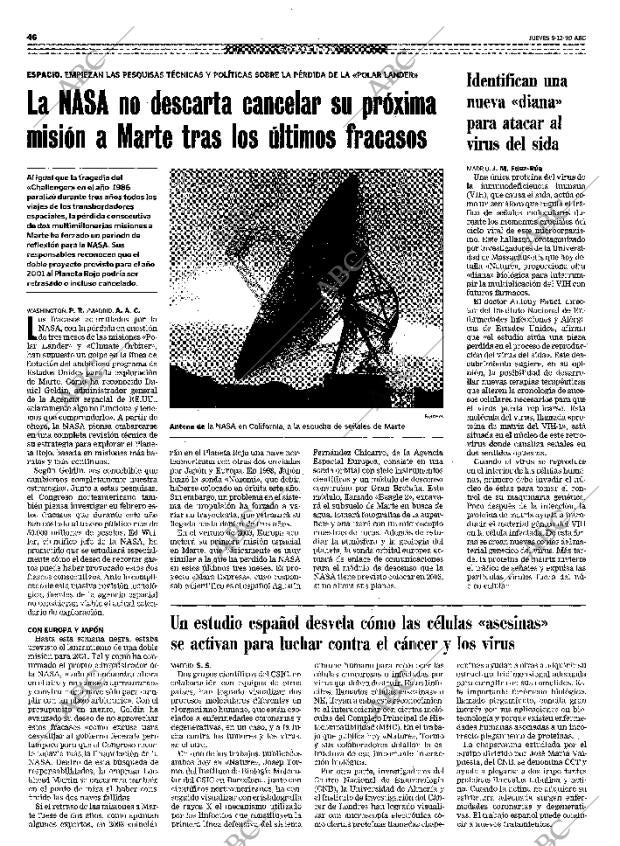 ABC MADRID 09-12-1999 página 46