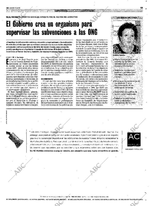 ABC MADRID 09-12-1999 página 53