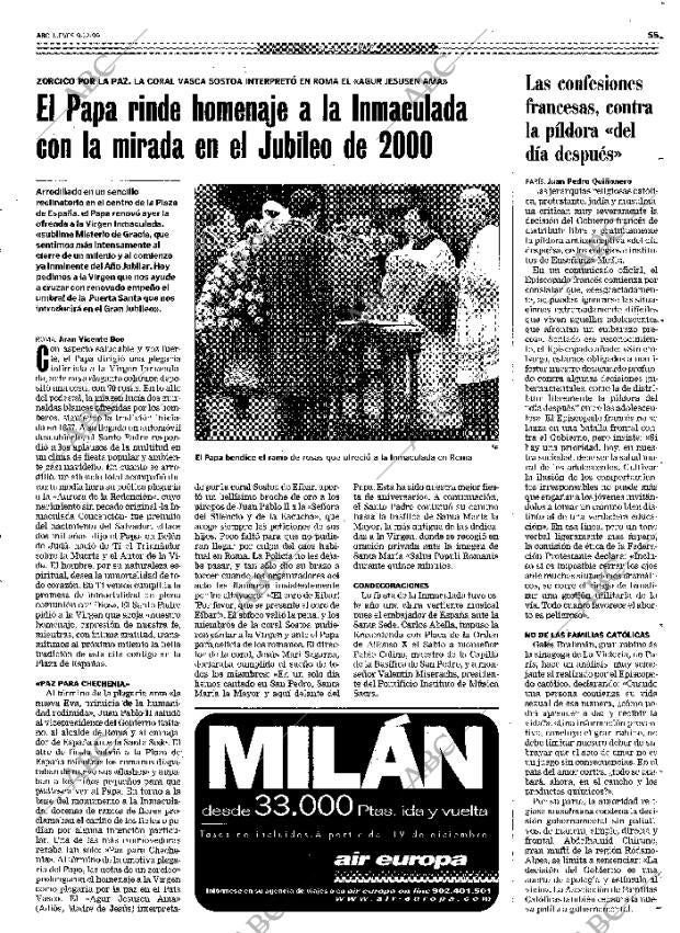 ABC MADRID 09-12-1999 página 55
