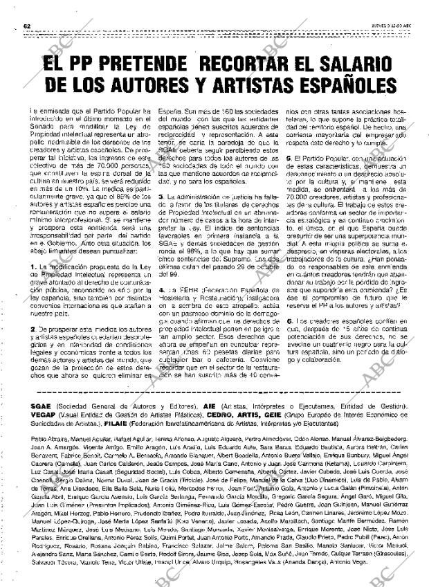 ABC MADRID 09-12-1999 página 62