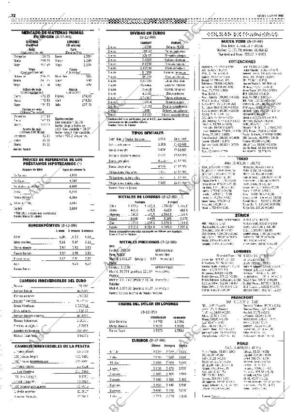 ABC MADRID 09-12-1999 página 72