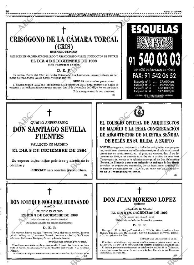 ABC MADRID 09-12-1999 página 88