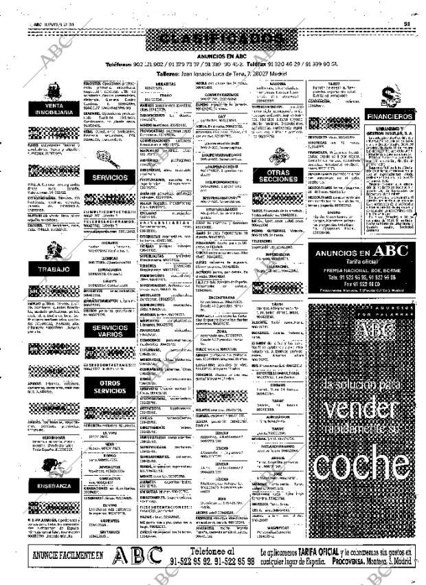 ABC MADRID 09-12-1999 página 91