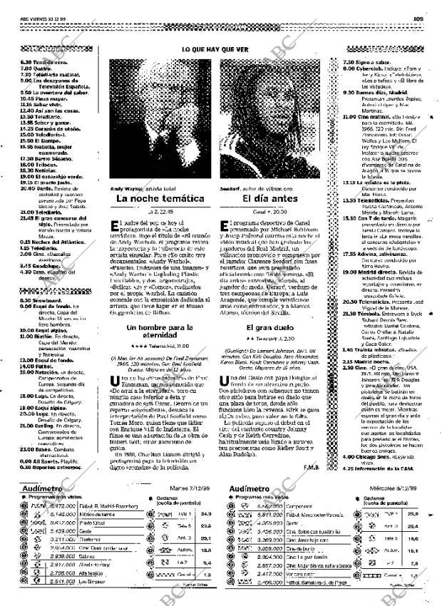 ABC MADRID 10-12-1999 página 109