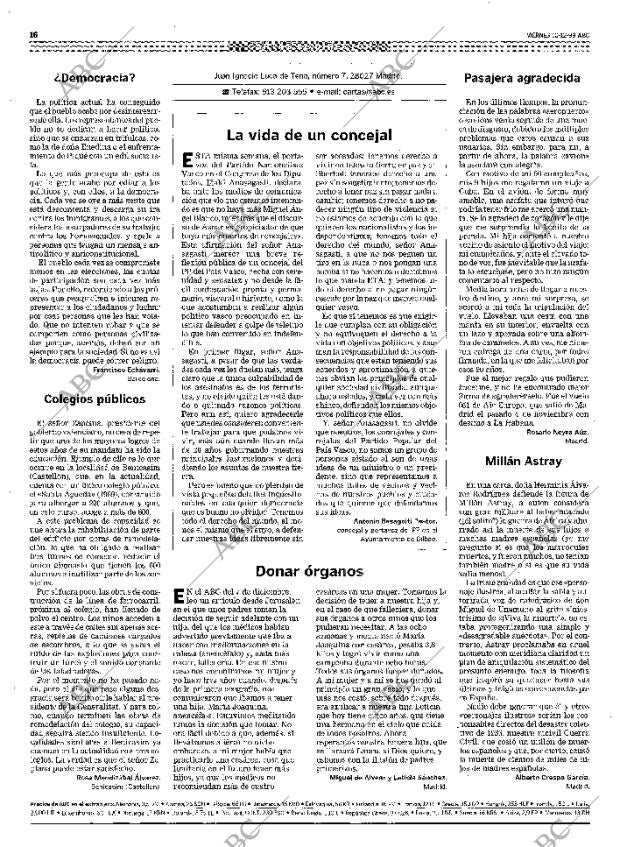 ABC MADRID 10-12-1999 página 16