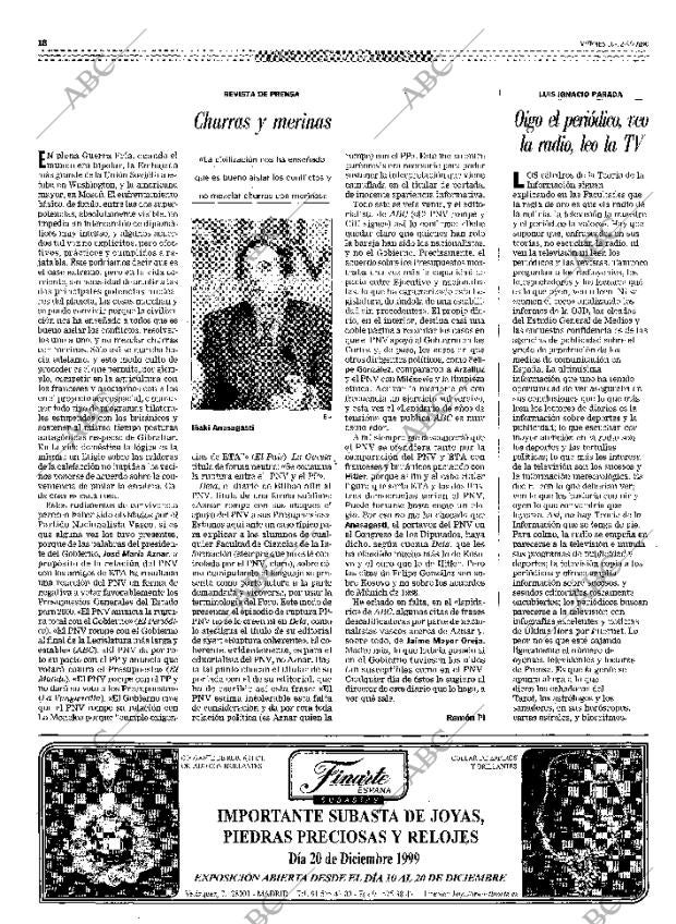 ABC MADRID 10-12-1999 página 18