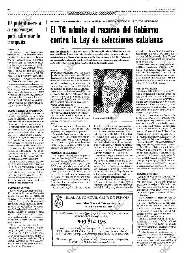 ABC MADRID 10-12-1999 página 24