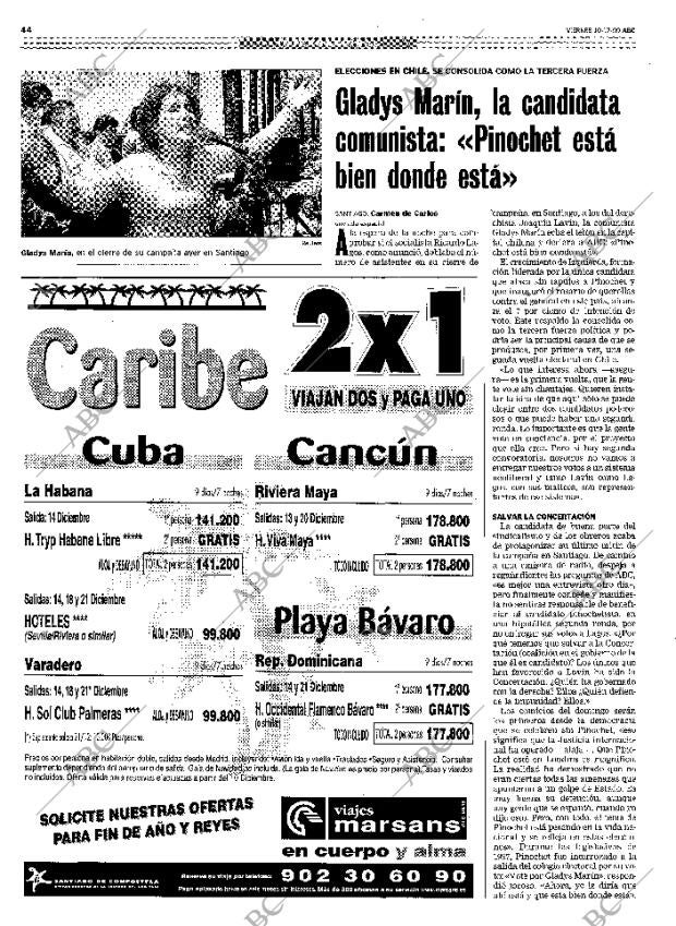 ABC MADRID 10-12-1999 página 44