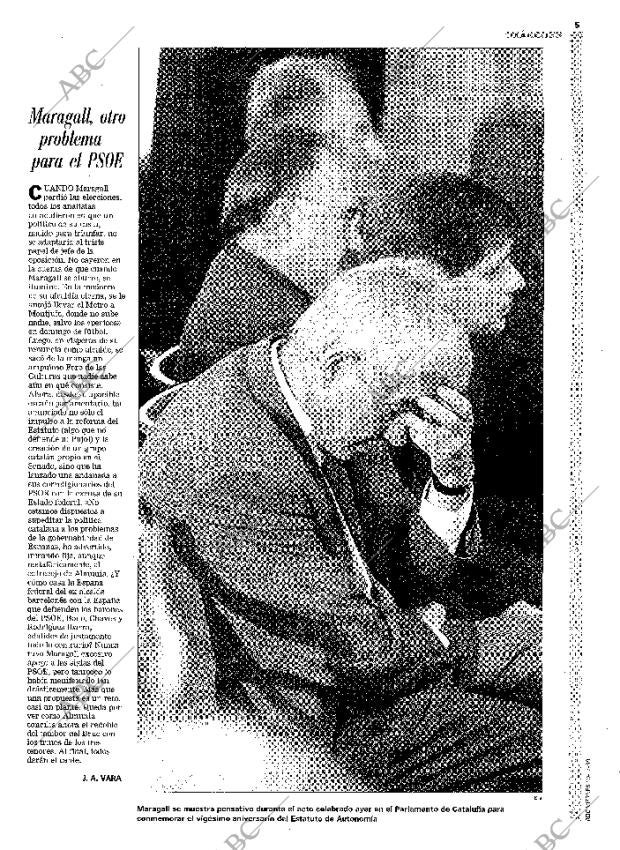 ABC MADRID 10-12-1999 página 5
