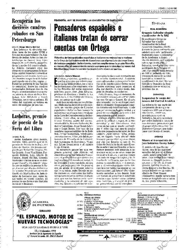 ABC MADRID 10-12-1999 página 66