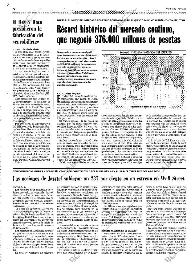 ABC MADRID 10-12-1999 página 72