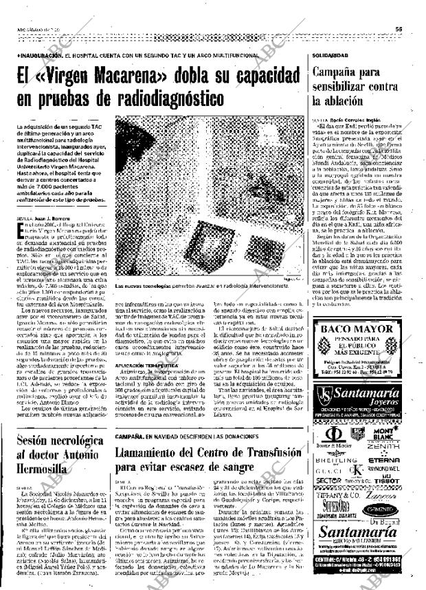 ABC SEVILLA 11-12-1999 página 55