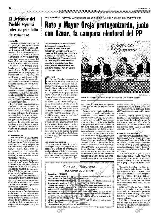 ABC MADRID 13-12-1999 página 28