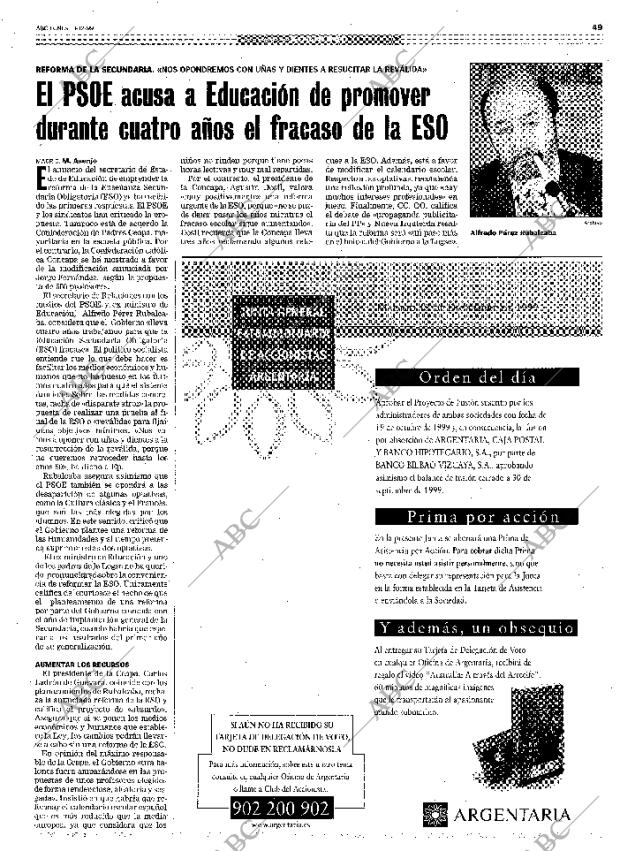 ABC MADRID 13-12-1999 página 49