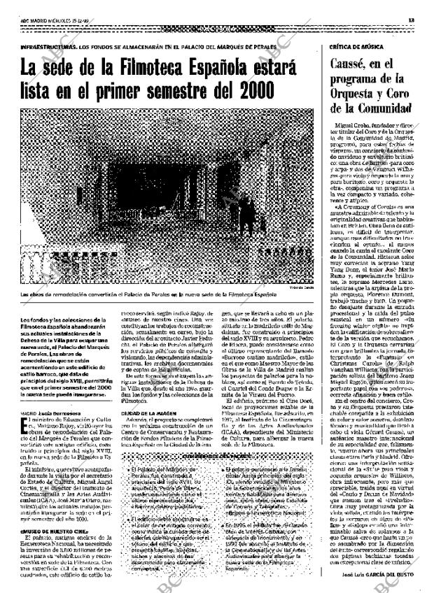 ABC MADRID 15-12-1999 página 109