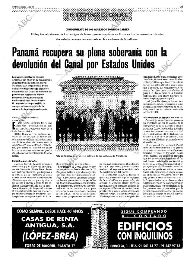 ABC MADRID 15-12-1999 página 29
