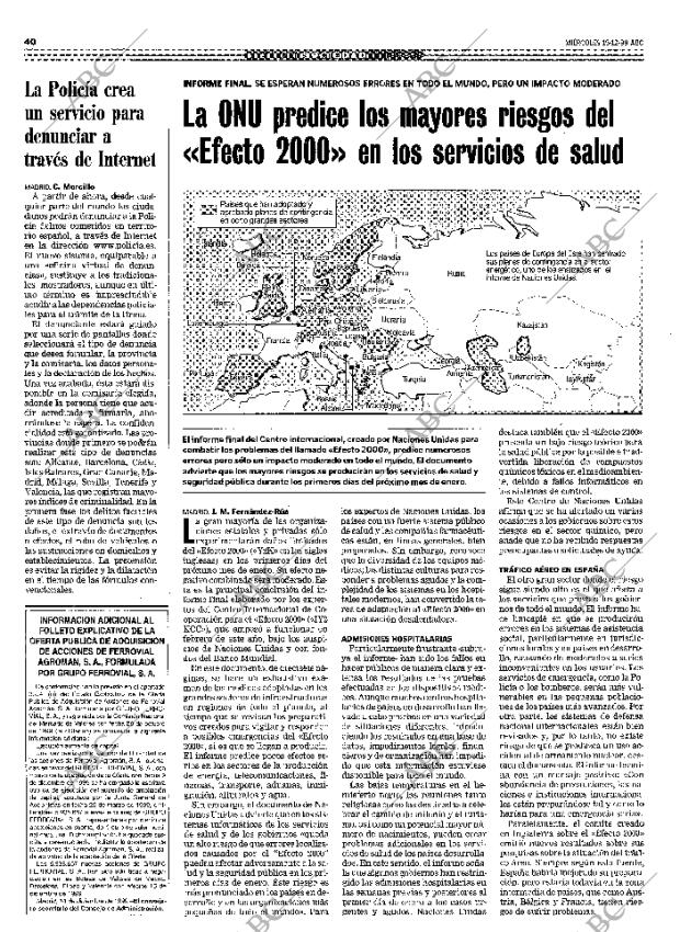 ABC MADRID 15-12-1999 página 40