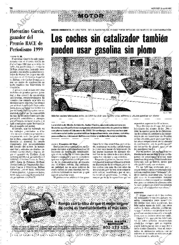 ABC MADRID 15-12-1999 página 78