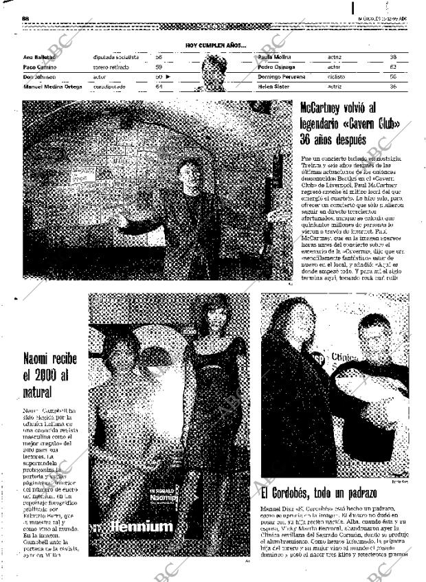 ABC MADRID 15-12-1999 página 88