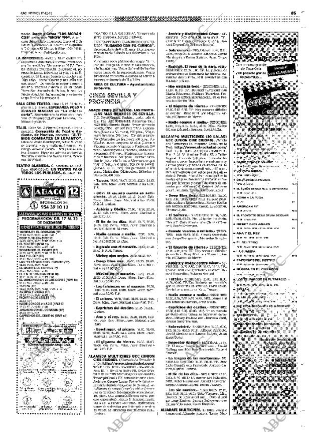 ABC SEVILLA 17-12-1999 página 85