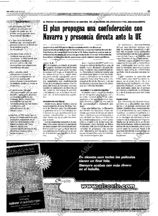 ABC MADRID 22-12-1999 página 23