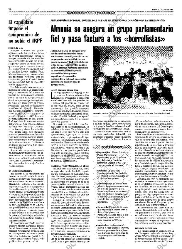 ABC MADRID 22-12-1999 página 28