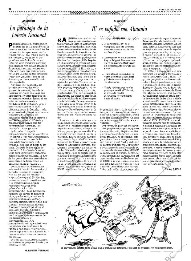 ABC MADRID 22-12-1999 página 32