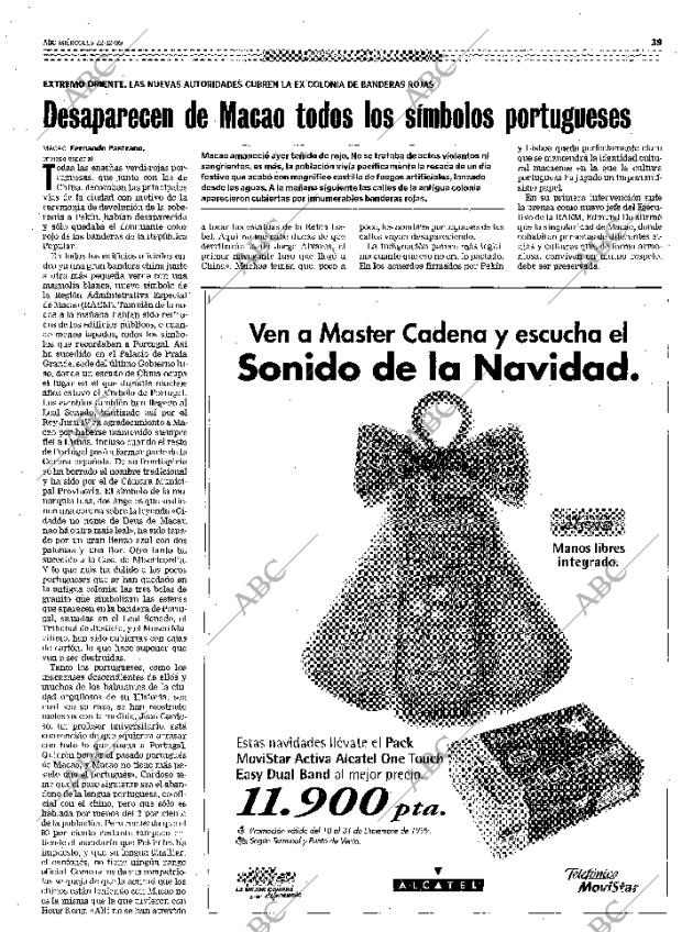 ABC MADRID 22-12-1999 página 39