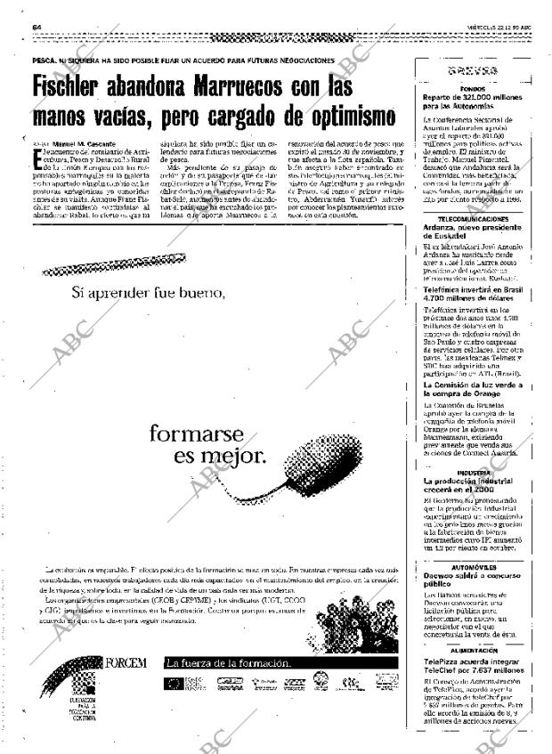 ABC MADRID 22-12-1999 página 64