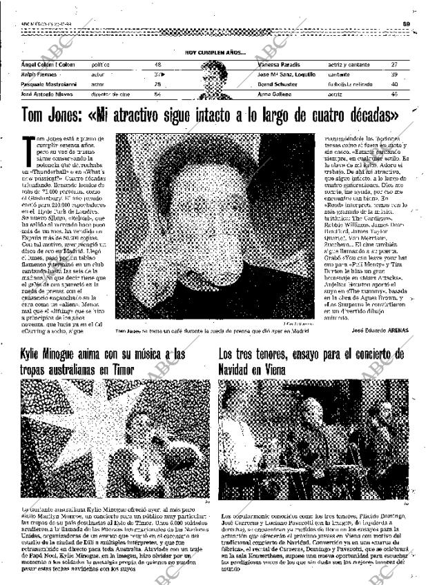 ABC MADRID 22-12-1999 página 89