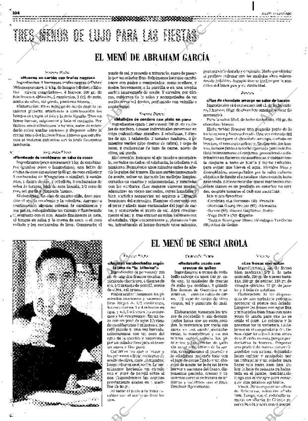 ABC MADRID 23-12-1999 página 104