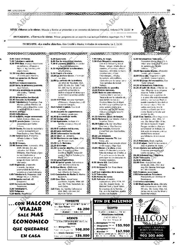 ABC MADRID 23-12-1999 página 111