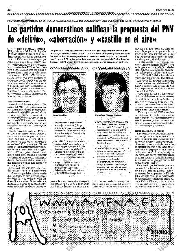 ABC MADRID 23-12-1999 página 32