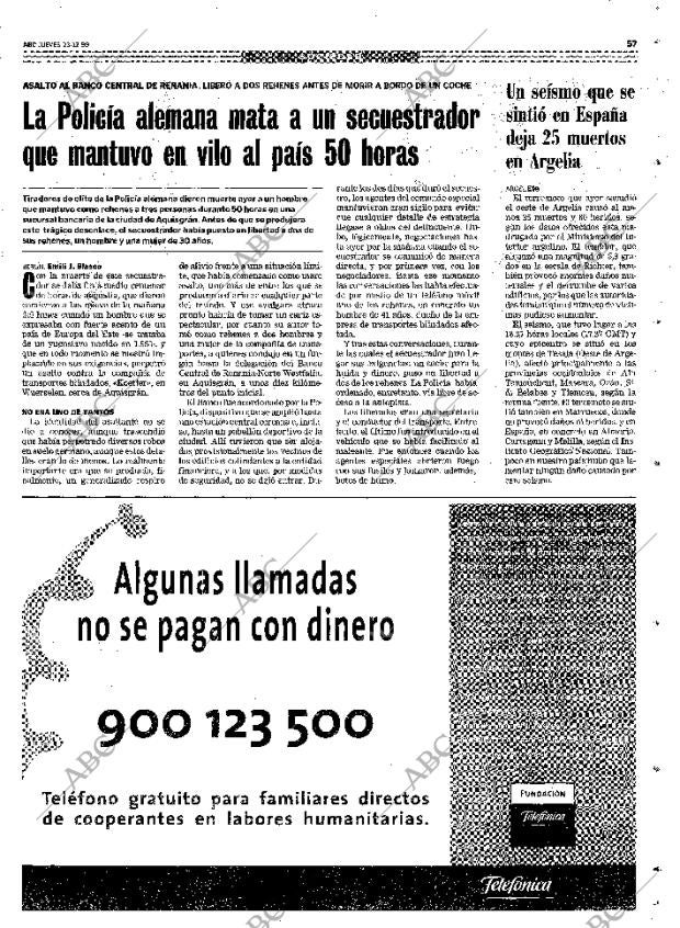 ABC MADRID 23-12-1999 página 57