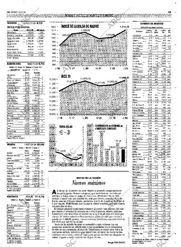 ABC MADRID 24-12-1999 página 63