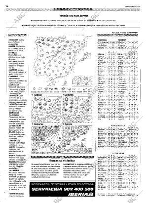 ABC MADRID 24-12-1999 página 74