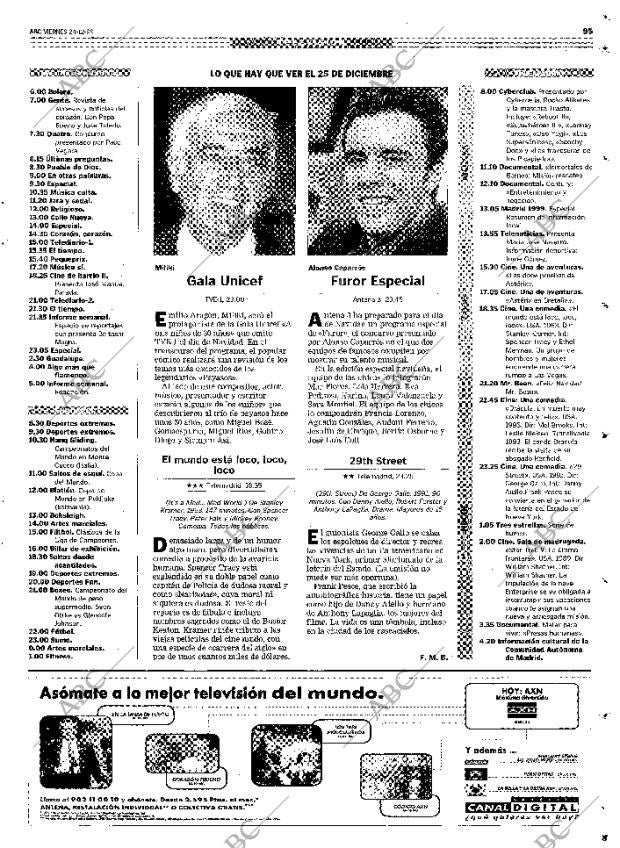 ABC MADRID 24-12-1999 página 95