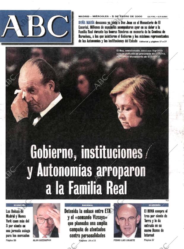 ABC MADRID 05-01-2000 página 1